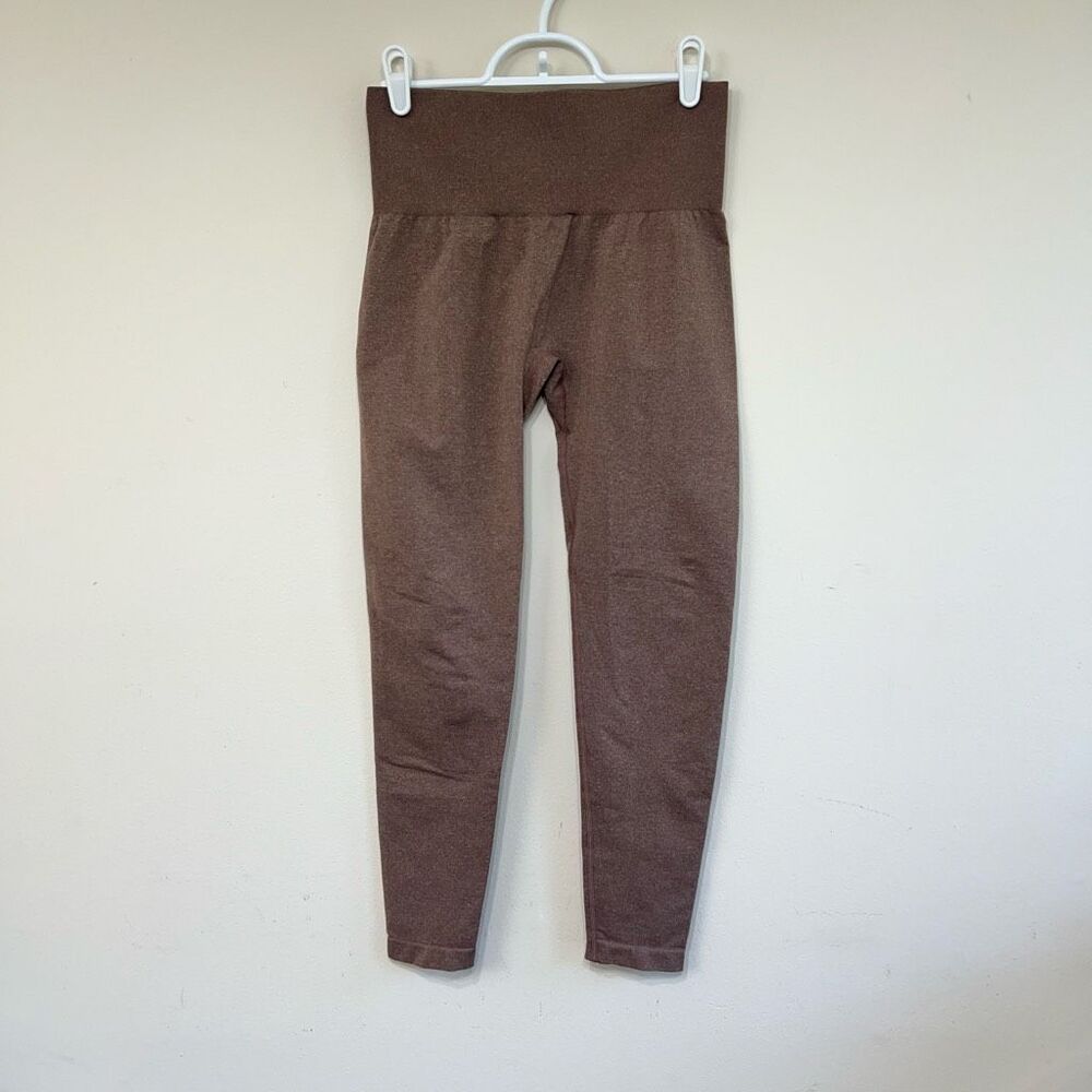 NVGTN Brown Seamless NV High Rise Leggings Medium Women